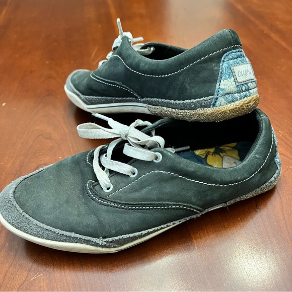 Cushe Women’s Ropewalk leather sneakers shoes size 7 charcoal black bluish grey - Picture 12 of 12